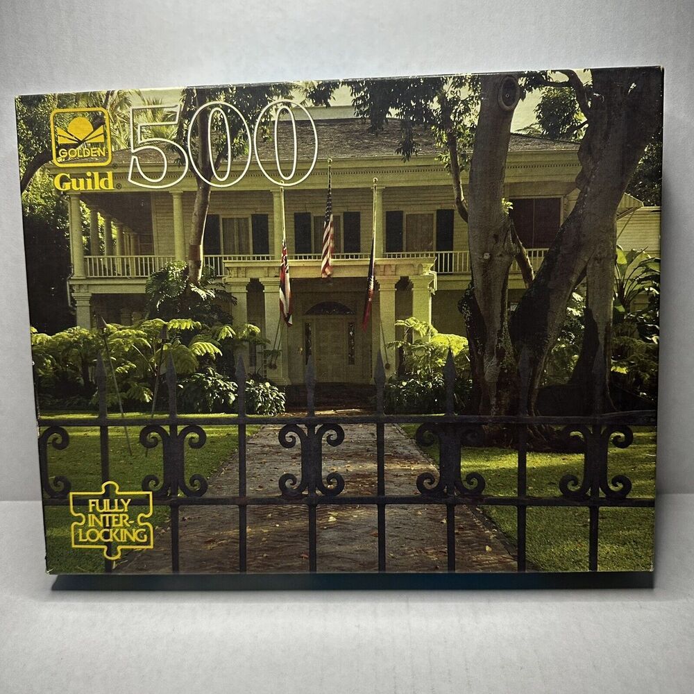 Vintage Golden Guild 500 Piece Puzzle “oahu, hawaii”